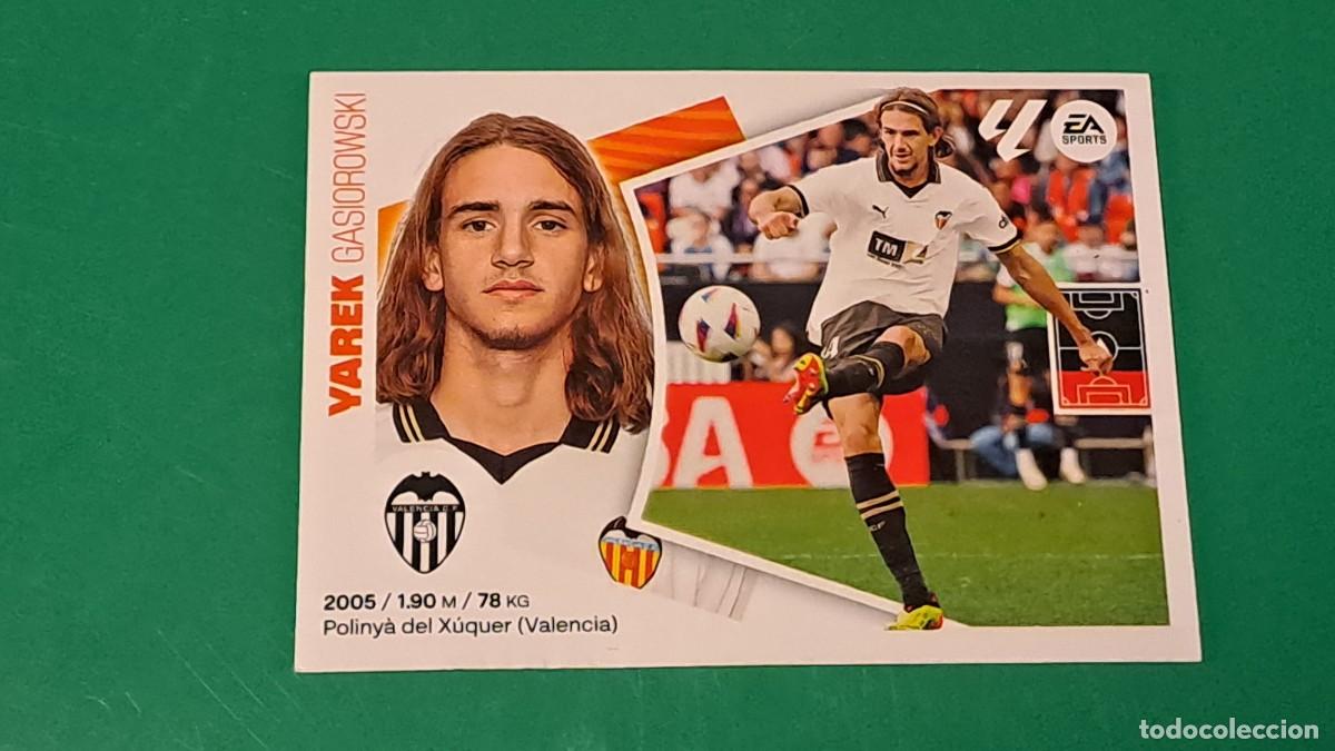 Cromos de F&uacute;tbol: LIGA ESTE 2024 2025 24 25 N&ordm; 7 B YAREK VALENCIA NUEVO SIN PEGAR