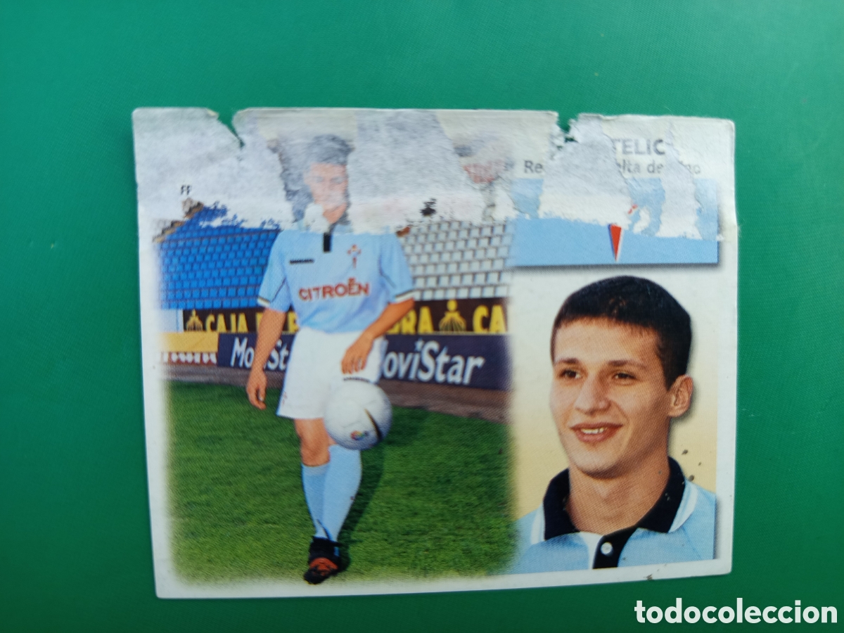 Football Stickers: ❇️ CROMO ⚽ PANTELIC CELTA DE VIGO &Uacute;LTIMOS FICHAJES 21 99 00 1999 2000 ESTE DEFECTUOSO ❇️