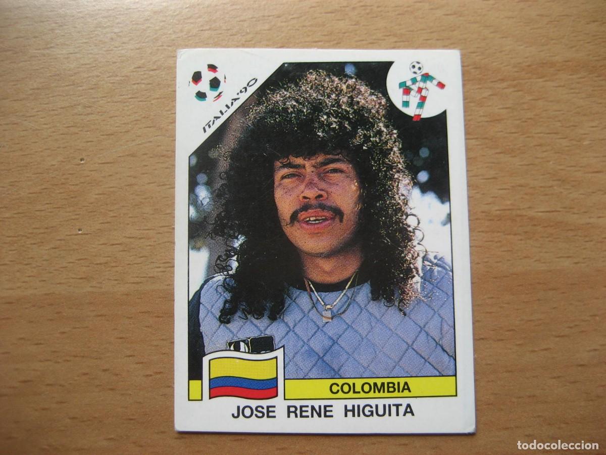 Cromos de F&uacute;tbol: 1990 ITALIA 90 - N&ordm; 287 RENE HIGUITA - COLOMBIA - PANINI