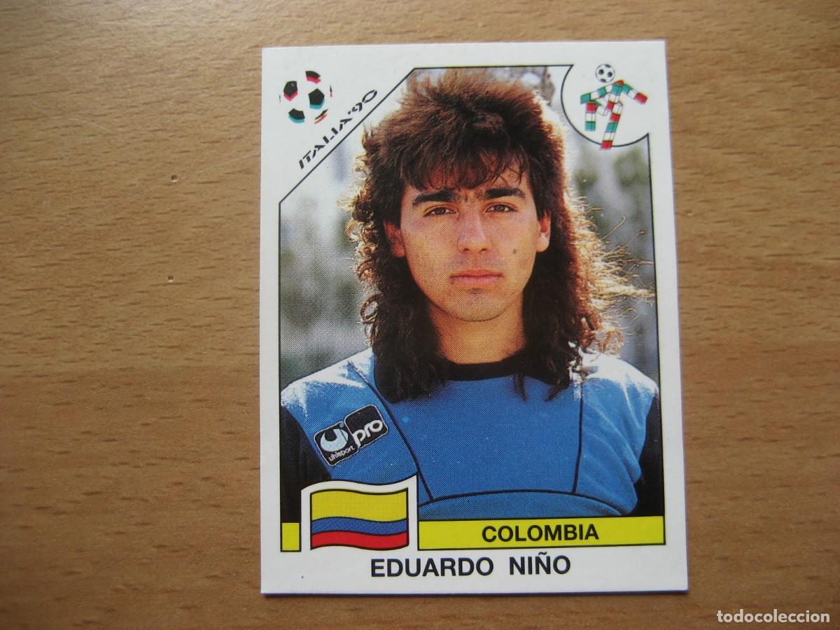 Cromos de F&uacute;tbol: 1990 ITALIA 90 - N&ordm; 288 EDUARDO NI&Ntilde;O - COLOMBIA - PANINI