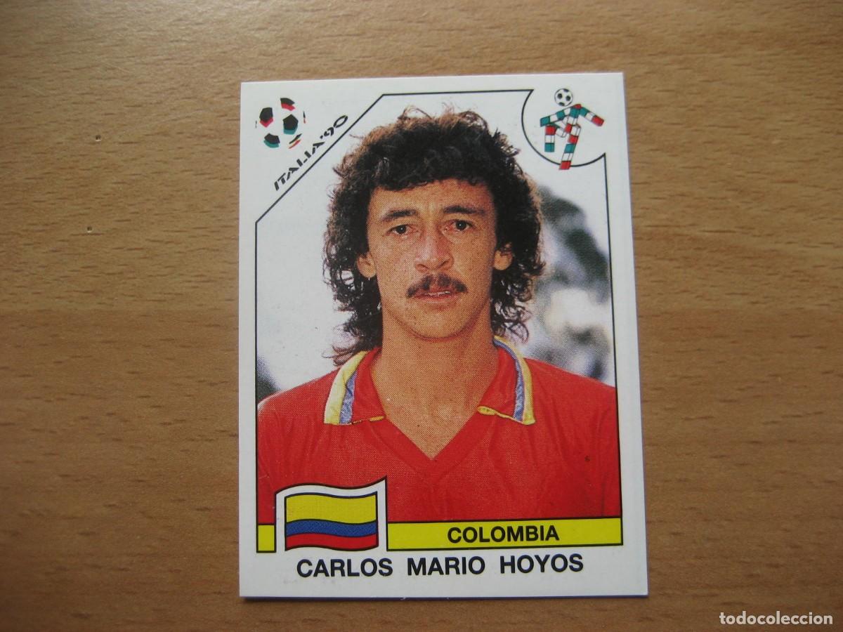 Cromos de F&uacute;tbol: 1990 ITALIA 90 - N&ordm; 293 CARLOS MARIO HOYOS - COLOMBIA - PANINI