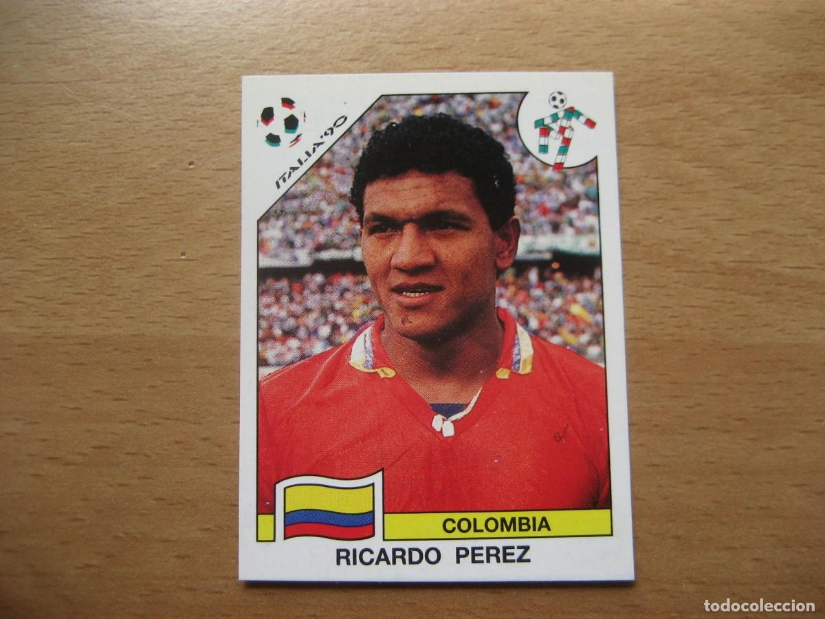 Cromos de F&uacute;tbol: 1990 ITALIA 90 - N&ordm; 297 RICARDO PEREZ - COLOMBIA - PANINI