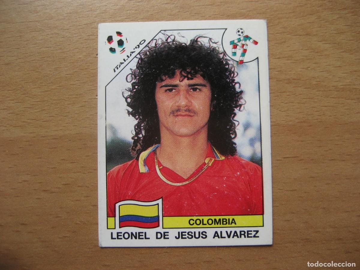 Cromos de F&uacute;tbol: 1990 ITALIA 90 - N&ordm; 298 LEONEL DE JESUS ALVAREZ - COLOMBIA - PANINI