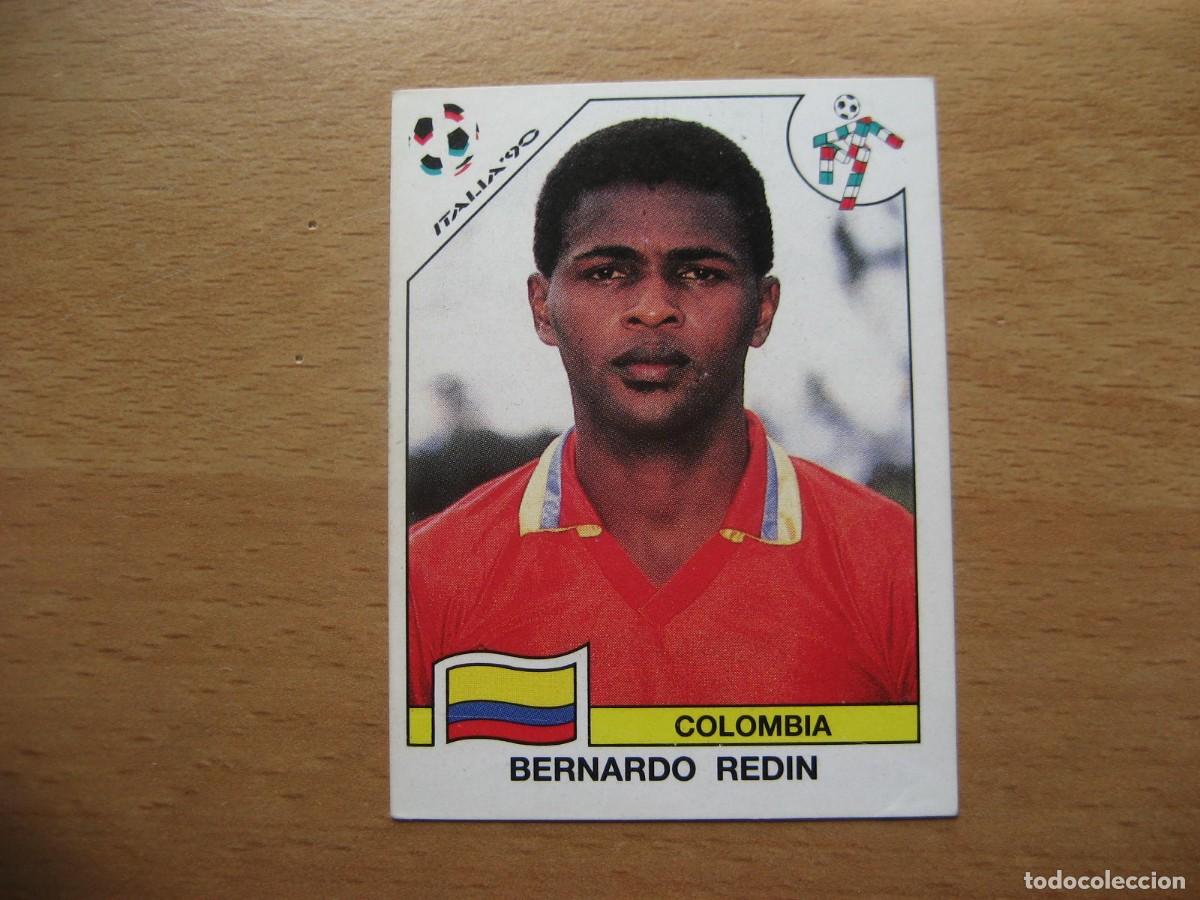 Cromos de F&uacute;tbol: 1990 ITALIA 90 - N&ordm; 299 BERNARDO REDIN - COLOMBIA - PANINI