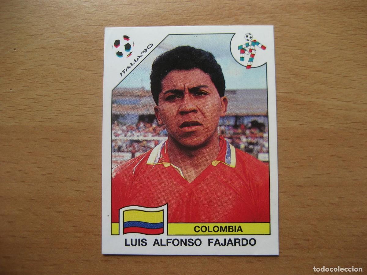 Cromos de F&uacute;tbol: 1990 ITALIA 90 - N&ordm; 301 LUIS ALFONSO FAJARDO - COLOMBIA - PANINI