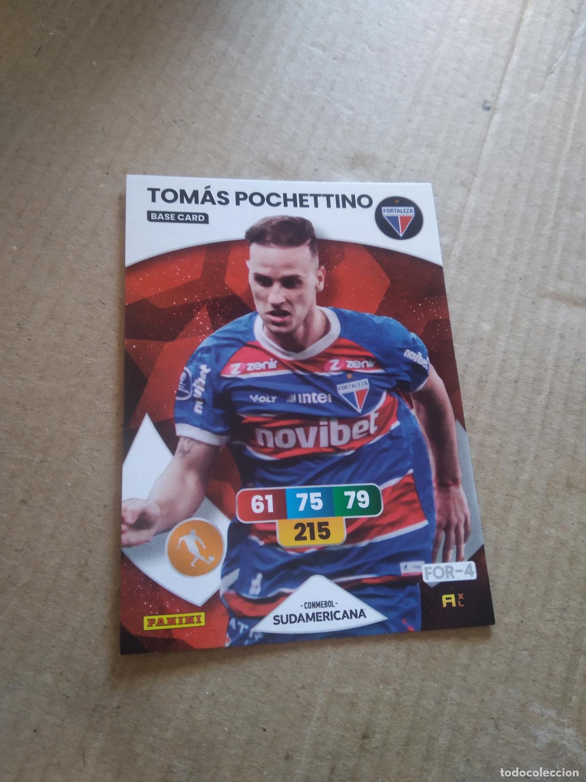 Cromos de Futebol: TOMAS POCHETTINO FORTALEZA CROMO FUTBOL PANINI ADRENALYN CONMEBOL LIBERTADORES SUDAMERICANA 2024