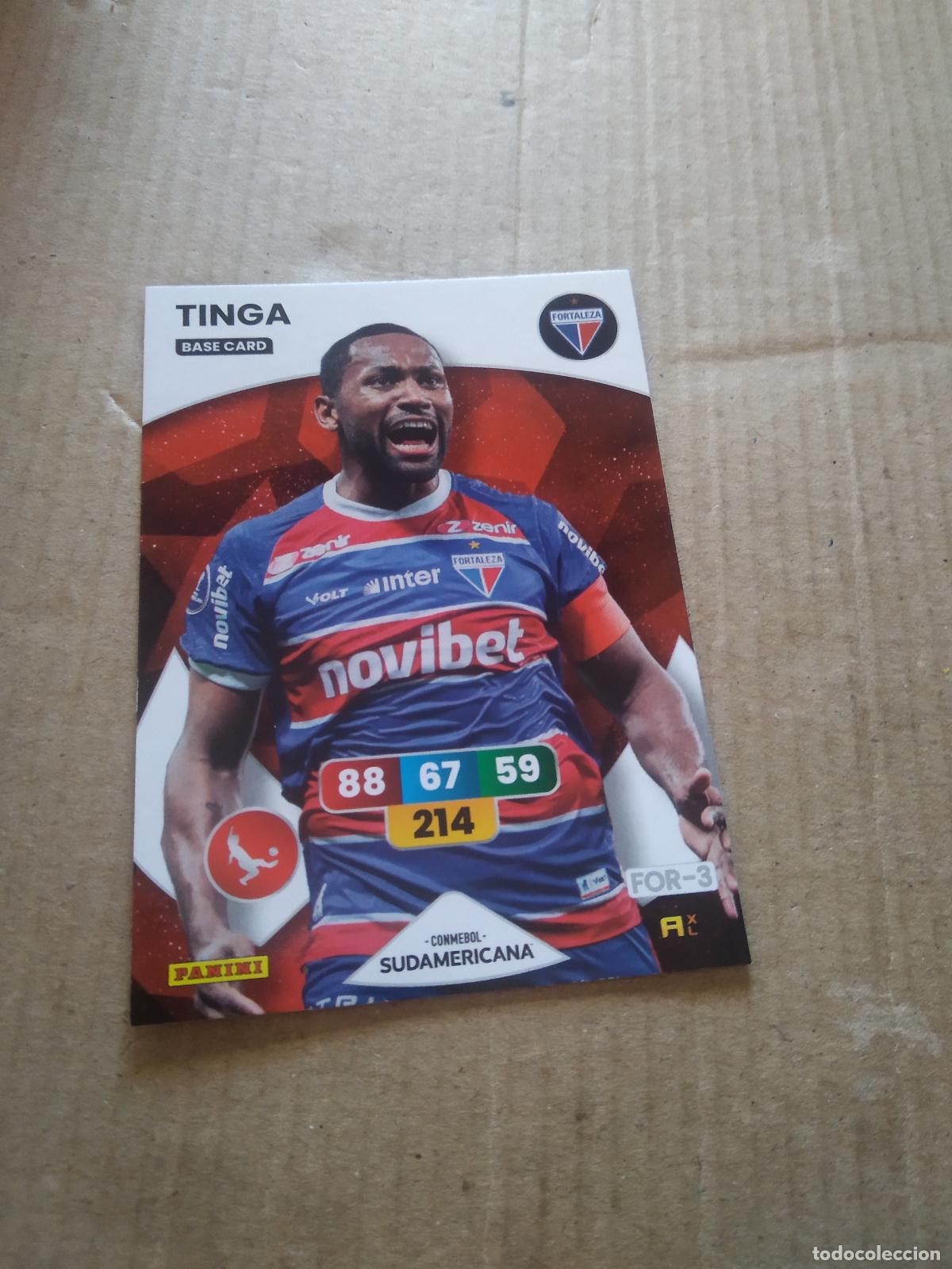Football Stickers: TINGA FORTALEZA CROMO FUTBOL PANINI ADRENALYN CONMEBOL LIBERTADORES SUDAMERICANA 2024