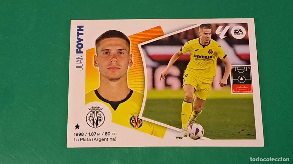 Cromos de F&uacute;tbol: LIGA ESTE 2024 2025 24 25 N&ordm; 5 FOYTH VILLARREAL NUEVO SIN PEGAR