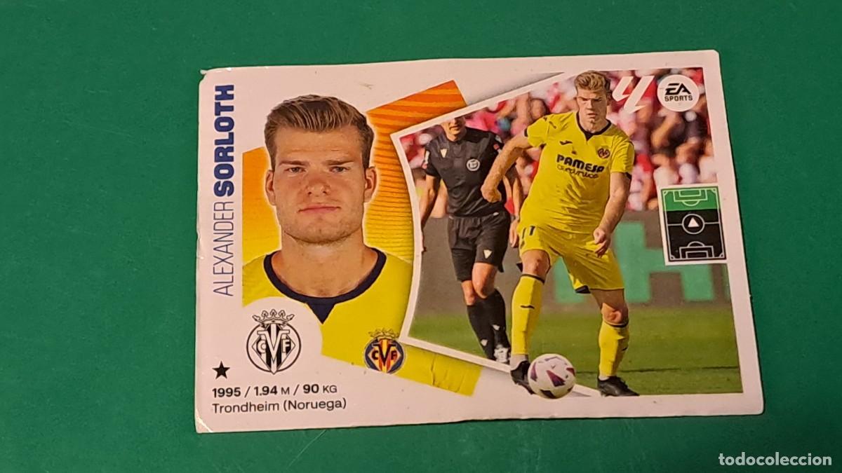 Cromos de F&uacute;tbol: LIGA ESTE 2024 2025 24 N&ordm; 20 SORLOTH VILLARREAL NUEVO SIN PEGAR