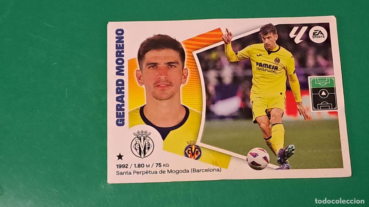 Cromos de F&uacute;tbol: LIGA ESTE 2024 2025 24 N&ordm; 19 GERARD MORENO VILLARREAL NUEVO SIN PEGAR