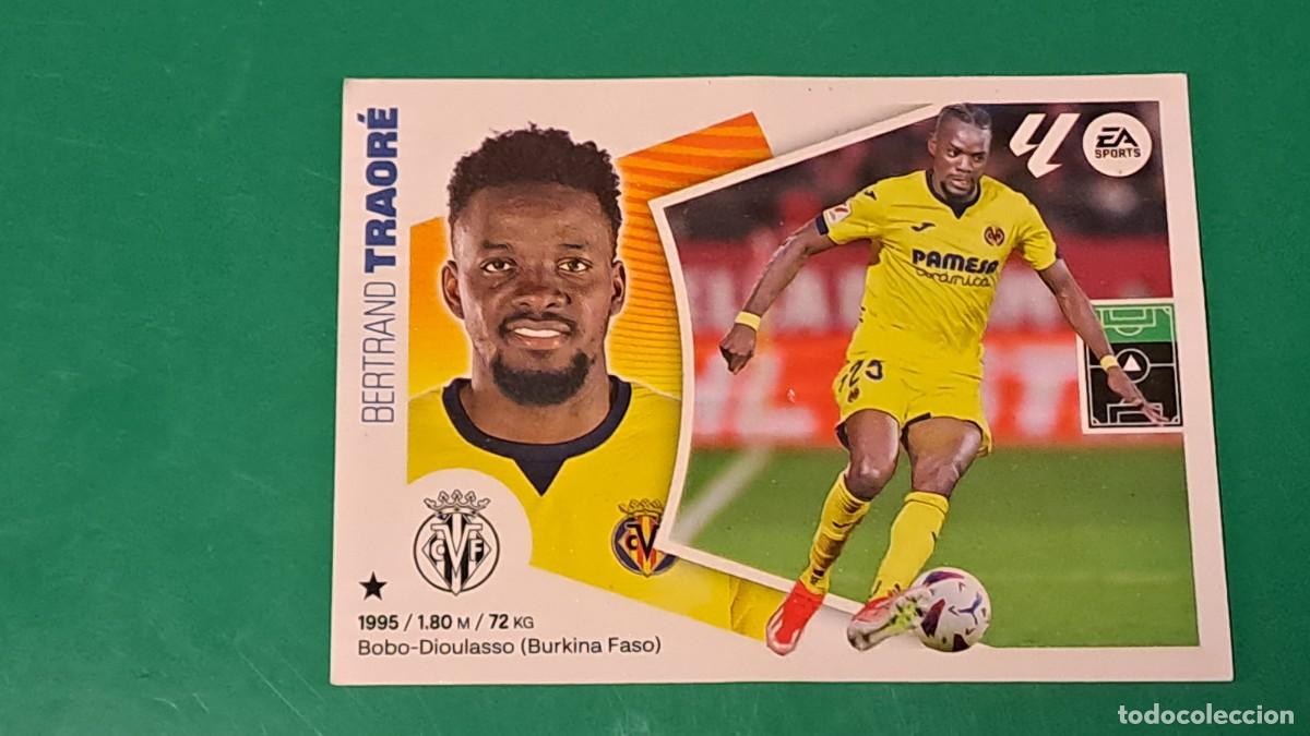 Cromos de F&uacute;tbol: LIGA ESTE 2024 2025 24 N&ordm; 18B TRAORE VILLARREAL NUEVO SIN PEGAR