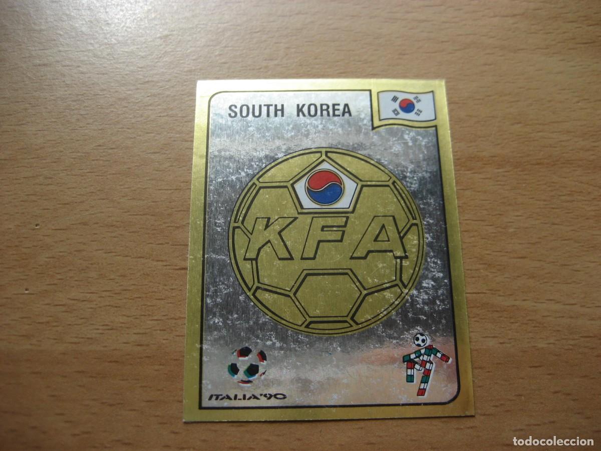 Cromos de F&uacute;tbol: 1990 ITALIA 90 - N&ordm; 316 ESCUDO - COREA DEL SUR - PANINI