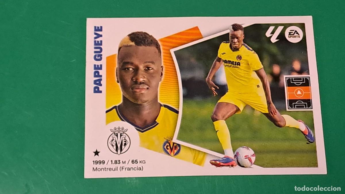 Cromos de F&uacute;tbol: LIGA ESTE 2024 2025 24 N&ordm; 18 A ILIAS GUEYE VILLARREAL NUEVO SIN PEGAR