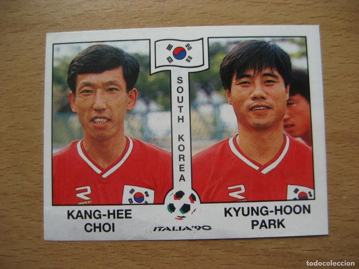 Cromos de F&uacute;tbol: 1990 ITALIA 90 - N&ordm; 318 KANG-HEE CHOI & KYUNG-HOON PARK - COREA DEL SUR - PANINI