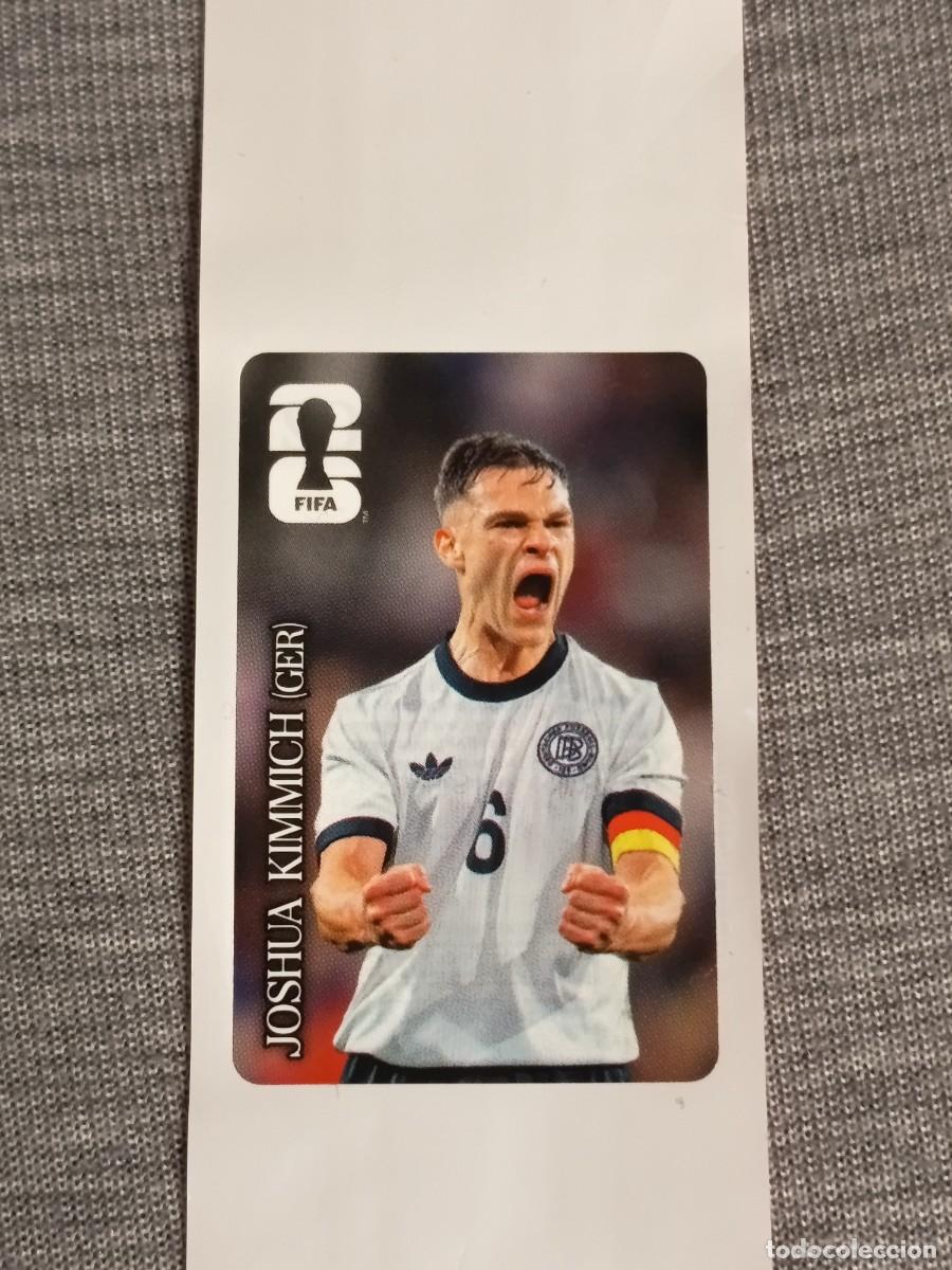 Cromos de F&uacute;tbol: JOSHUA KIMMICH STICKER PROMOCION COCA COLA MUNDIAL 2026 PANINI FIFA WORLD CUP NUEVO