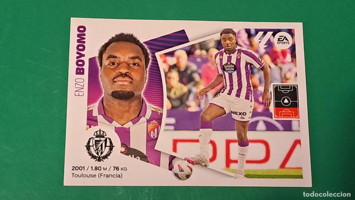 Cromos de F&uacute;tbol: LIGA ESTE 2024 2025 24 N&ordm; 8 BOYOMO VALLADOLID NUEVO SIN PEGAR