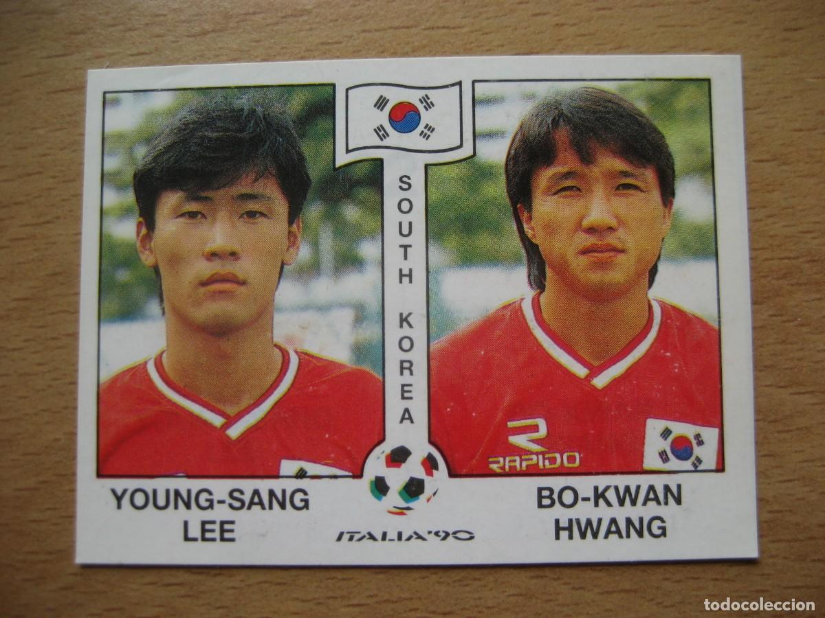 Cromos de F&uacute;tbol: 1990 ITALIA 90 - N&ordm; 321 YOUNG-SANG LEE & BO-KWAN HWANG - COREA DEL SUR - PANINI