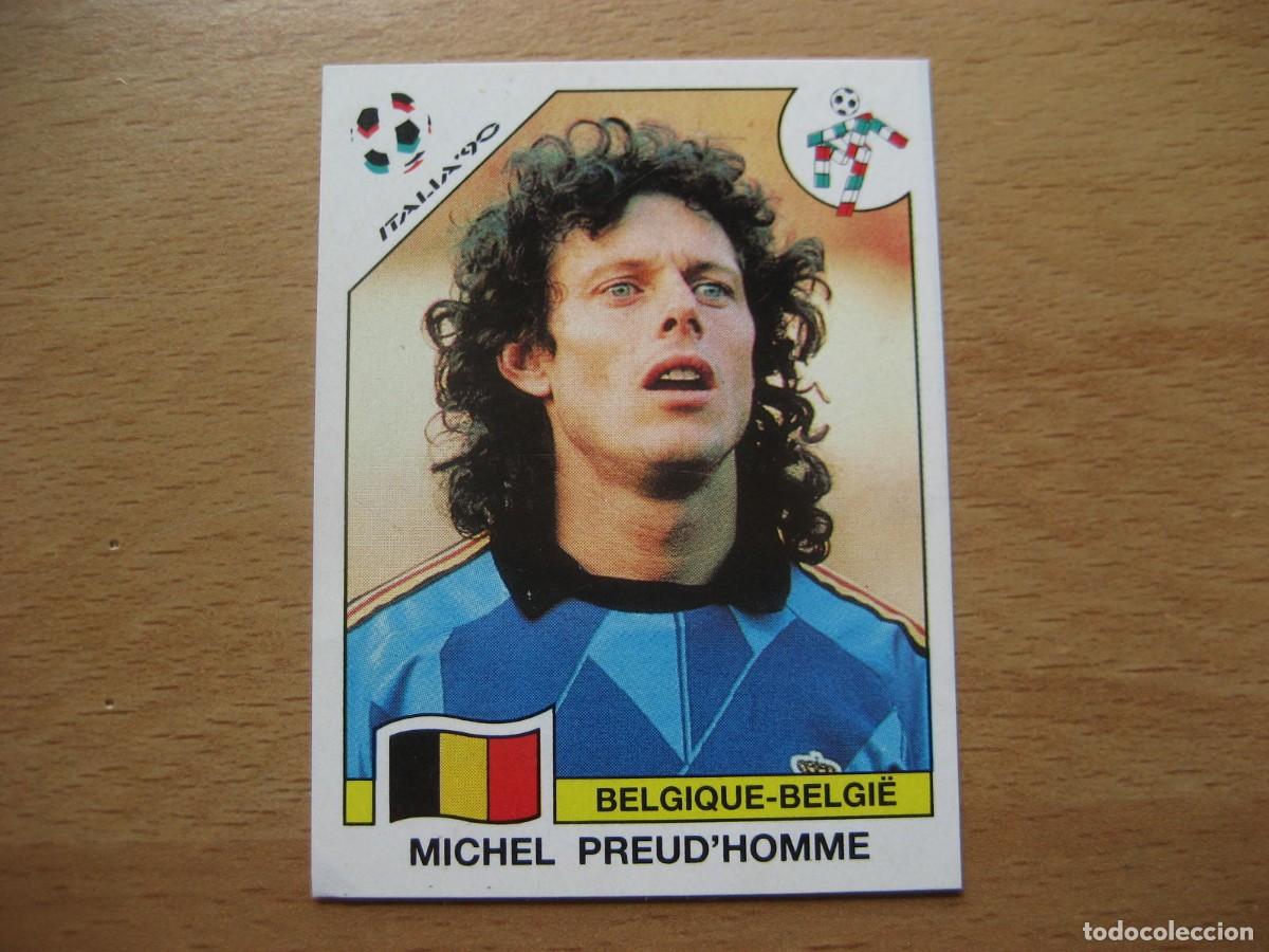 Cromos de F&uacute;tbol: 1990 ITALIA 90 - N&ordm; 326 PREUD'HOMME - BELGICA - PANINI