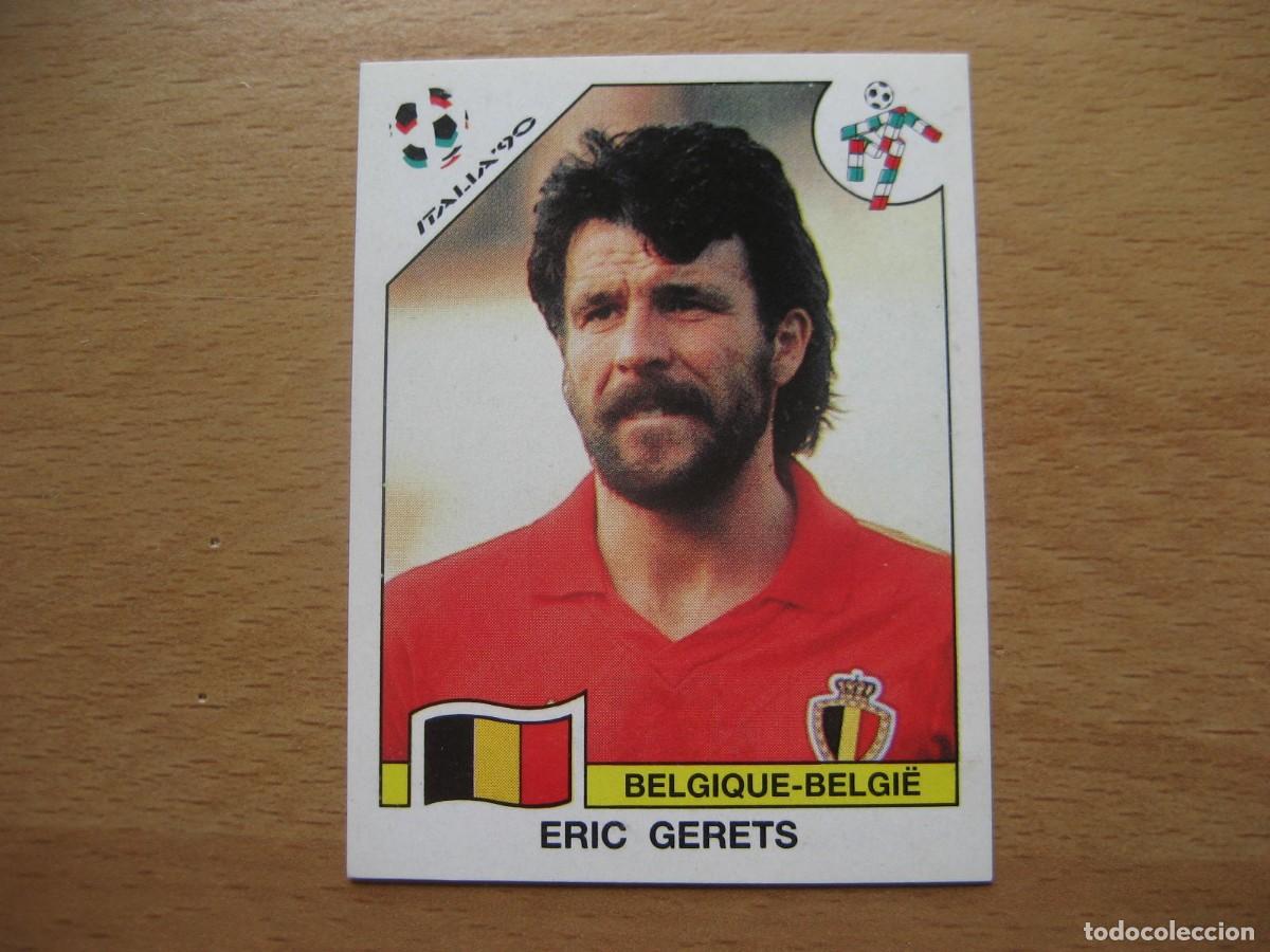 Cromos de F&uacute;tbol: 1990 ITALIA 90 - N&ordm; 329 ERIC GERETS - BELGICA - PANINI