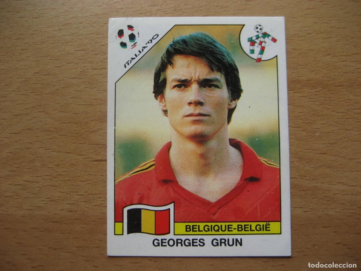 Cromos de F&uacute;tbol: 1990 ITALIA 90 - N&ordm; 330 GEORGES GRUN - BELGICA - PANINI