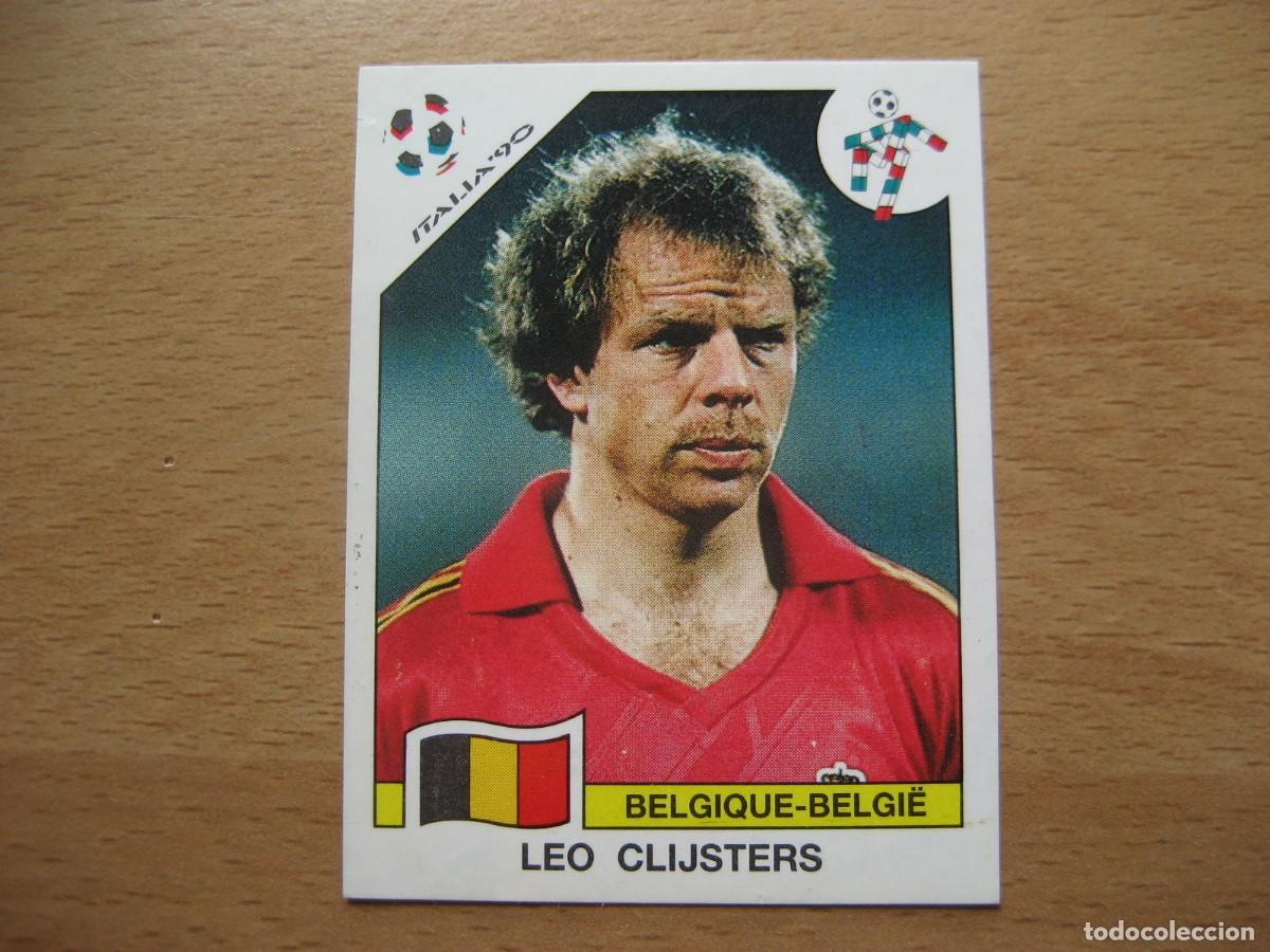 Cromos de F&uacute;tbol: 1990 ITALIA 90 - N&ordm; 331 LEO CLIJSTERS - BELGICA - PANINI