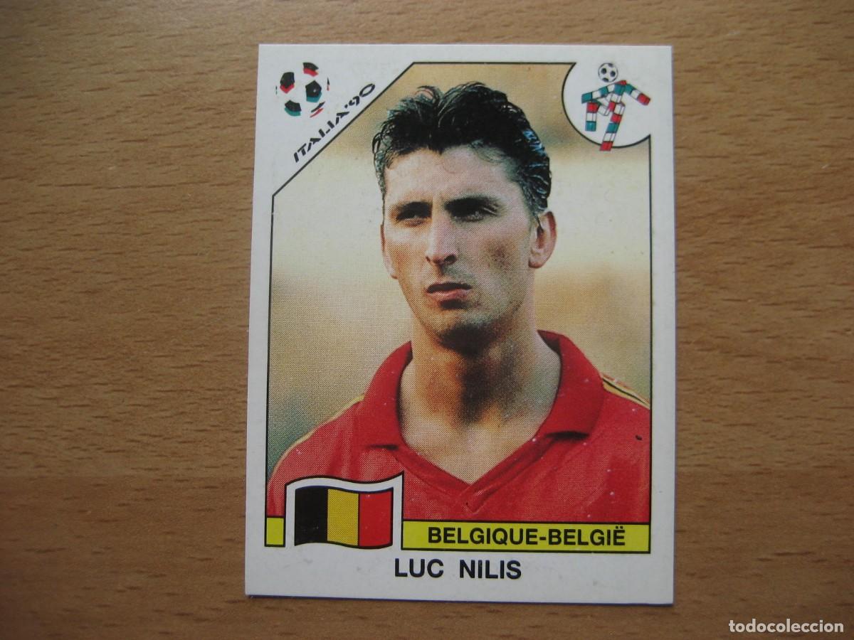 Cromos de F&uacute;tbol: 1990 ITALIA 90 - N&ordm; 343 LUC NILIS - BELGICA - PANINI