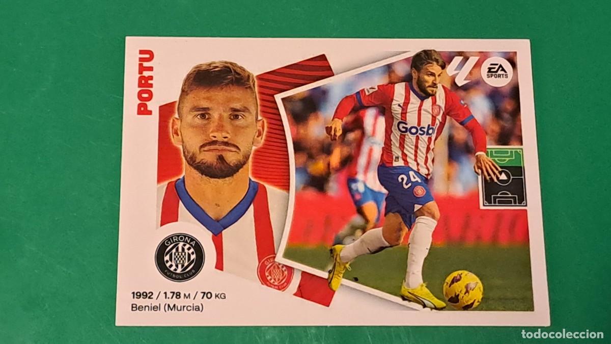 Cromos de F&uacute;tbol: LIGA ESTE 2024 2025 24 25 N&ordm; 17 PORTU GIRONA NUEVO SIN PEGAR