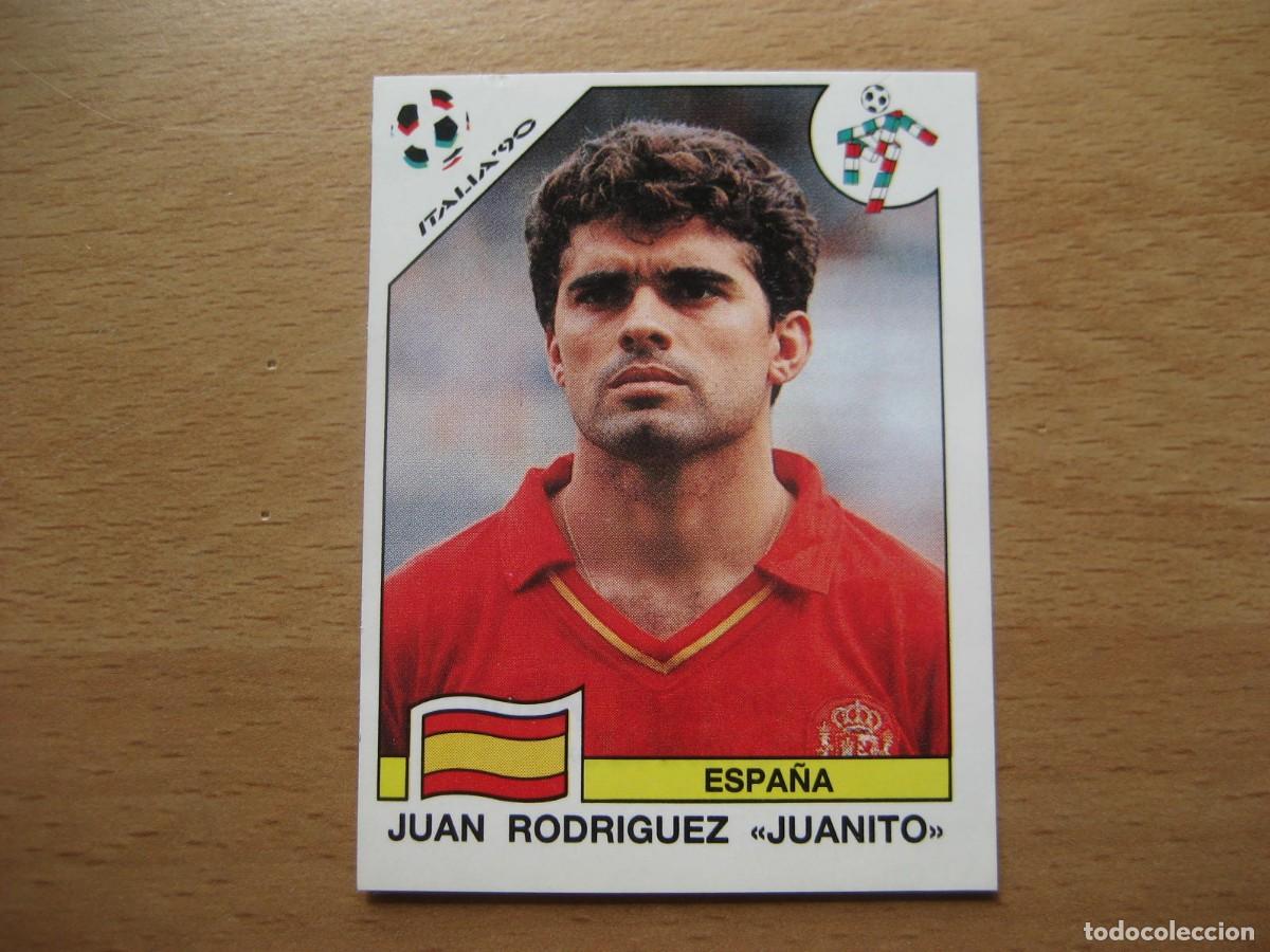 Cromos de F&uacute;tbol: 1990 ITALIA 90 - N&ordm; 350 JUANITO - ESPA&Ntilde;A - PANINI