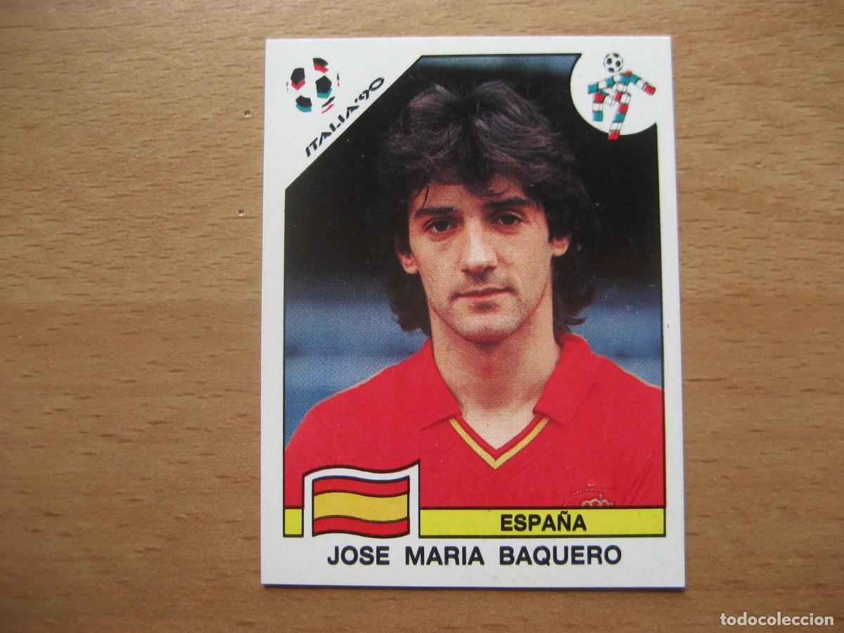 Cromos de F&uacute;tbol: 1990 ITALIA 90 - N&ordm; 358 BAQUERO - ESPA&Ntilde;A - PANINI