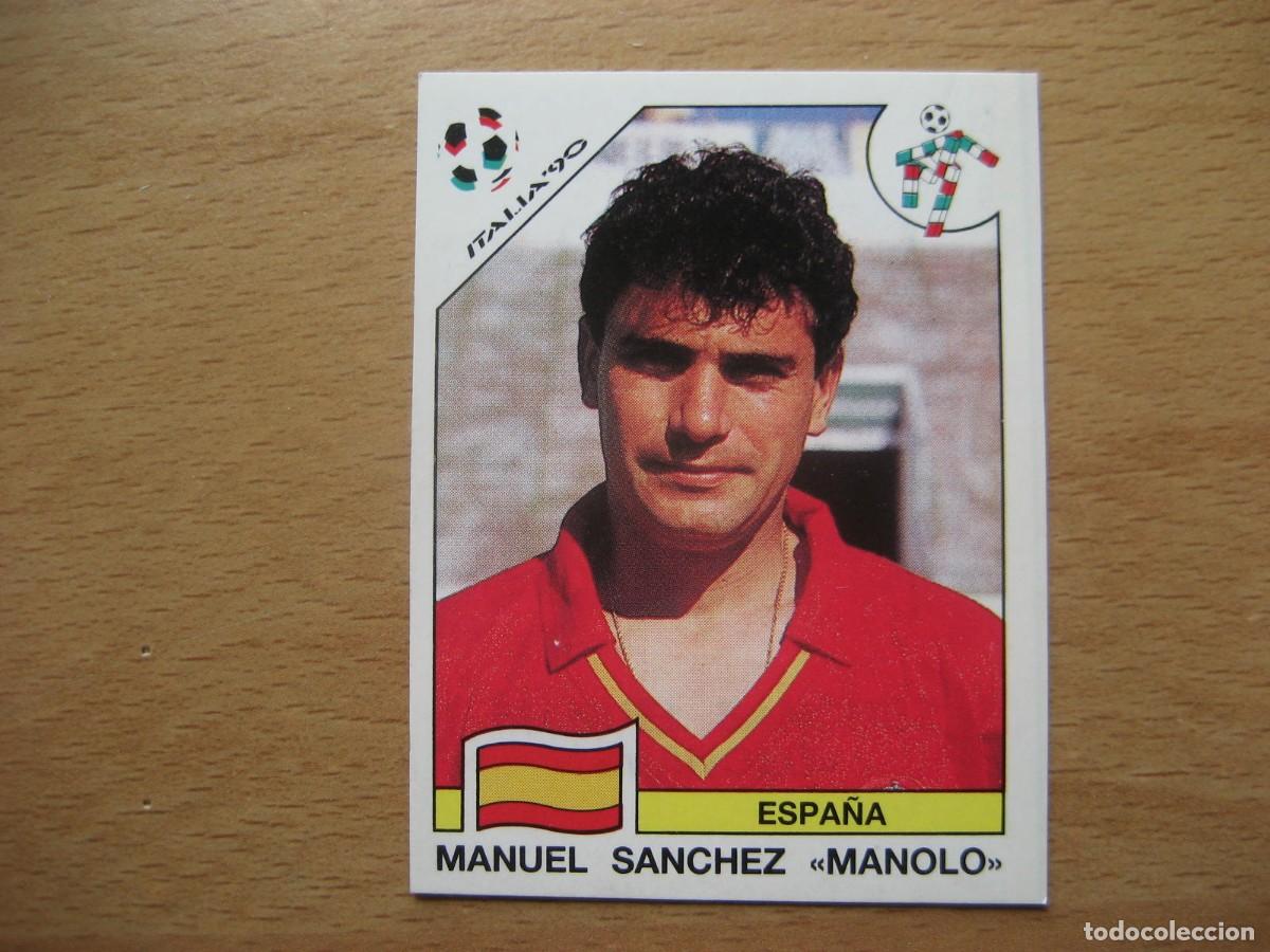 Cromos de F&uacute;tbol: 1990 ITALIA 90 - N&ordm; 359 MANOLO - ESPA&Ntilde;A - PANINI