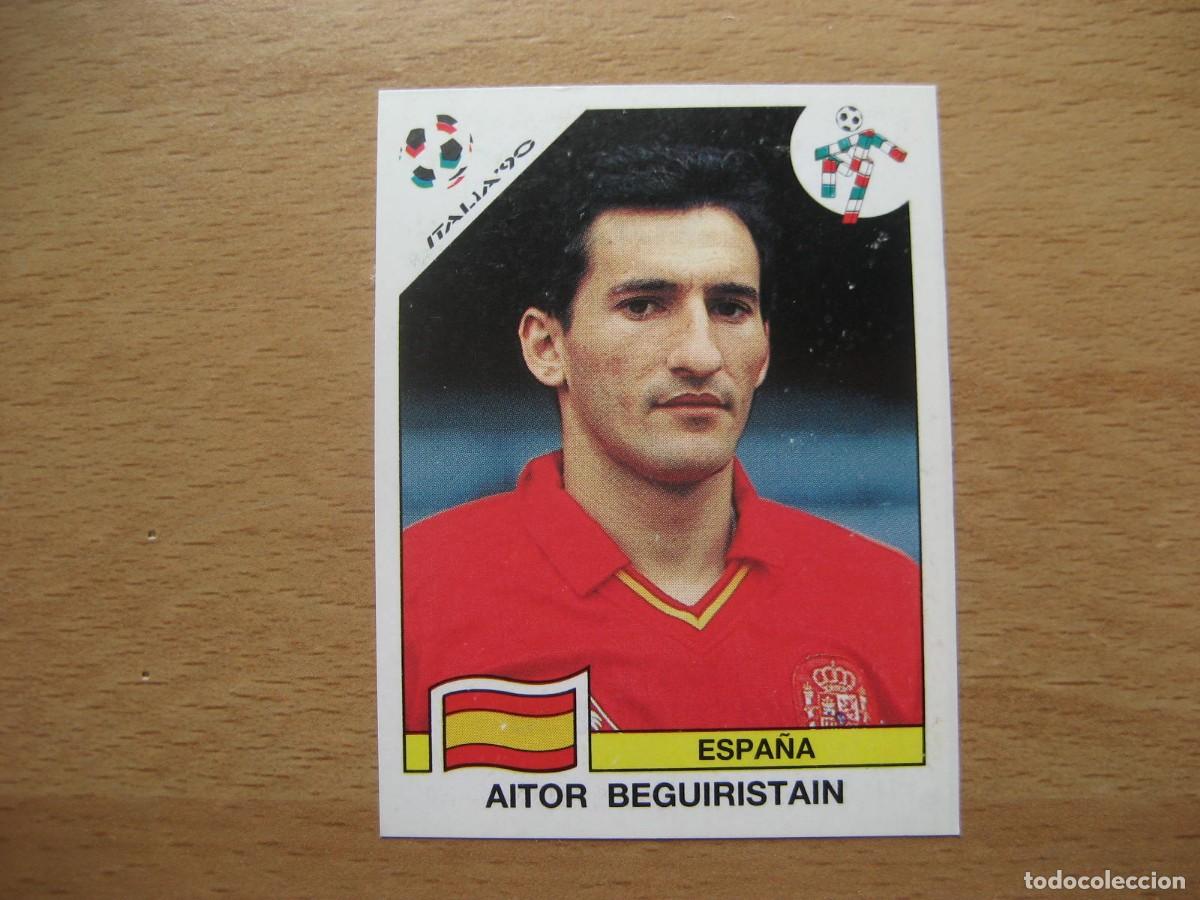 Cromos de F&uacute;tbol: 1990 ITALIA 90 - N&ordm; 362 BEGUIRISTAIN - ESPA&Ntilde;A - PANINI