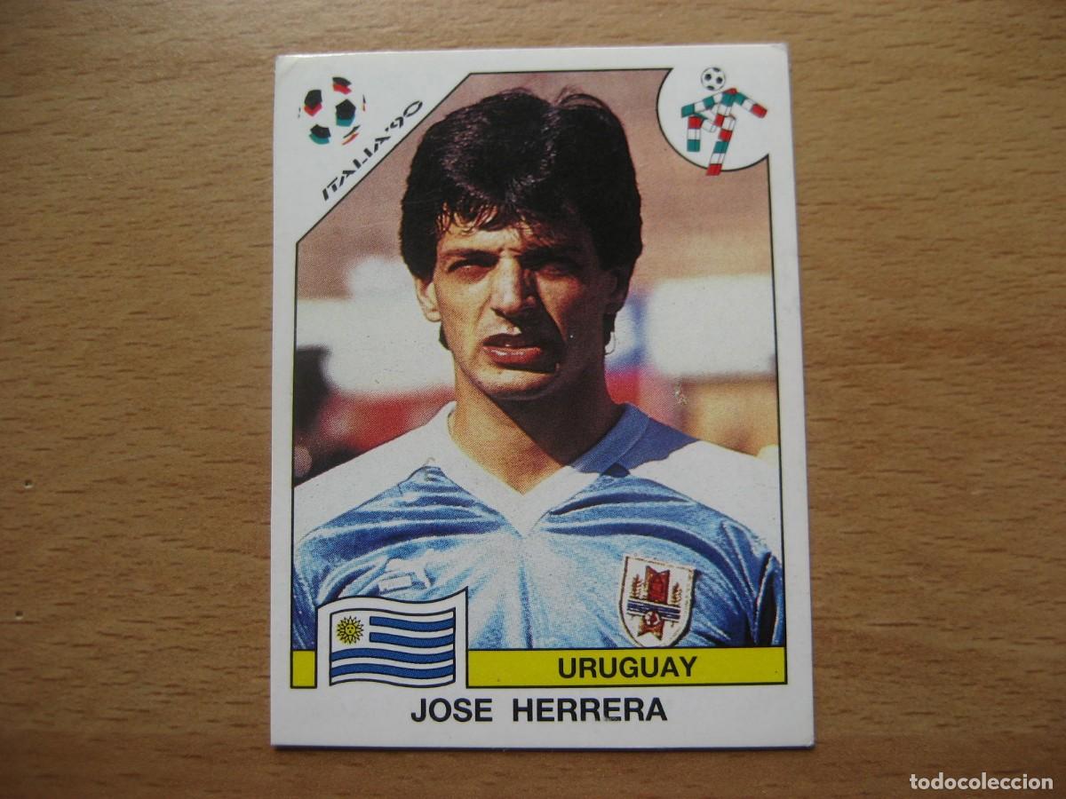 Cromos de F&uacute;tbol: 1990 ITALIA 90 - N&ordm; 367 JOSE HERRERA - URUGUAY - PANINI