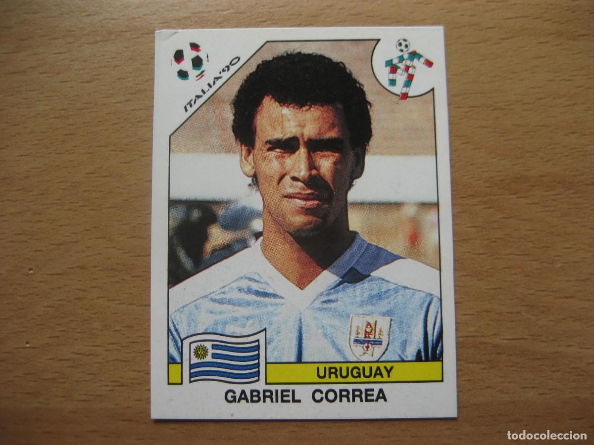 Cromos de F&uacute;tbol: 1990 ITALIA 90 - N&ordm; 374 GABRIEL CORREA - URUGUAY - PANINI