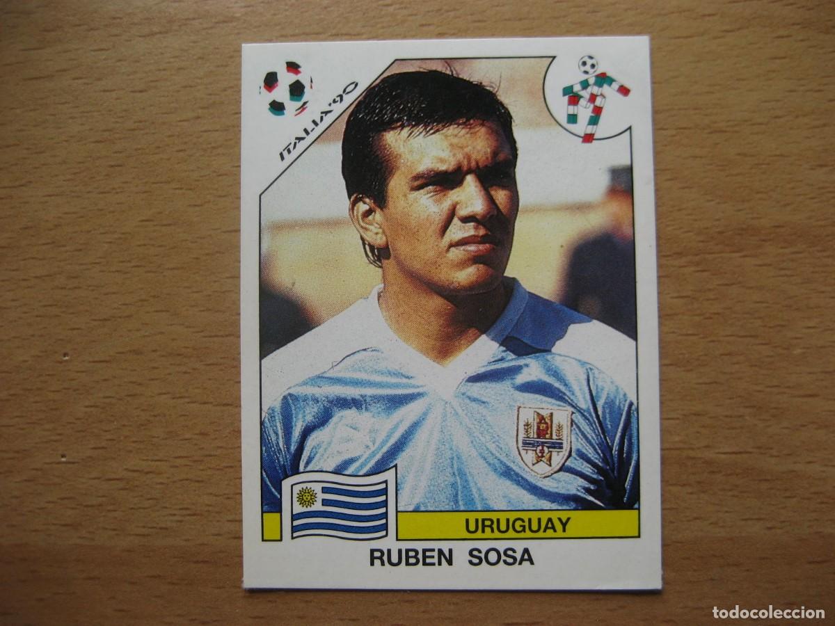 Cromos de F&uacute;tbol: 1990 ITALIA 90 - N&ordm; 380 RUBEN SOSA - URUGUAY - PANINI