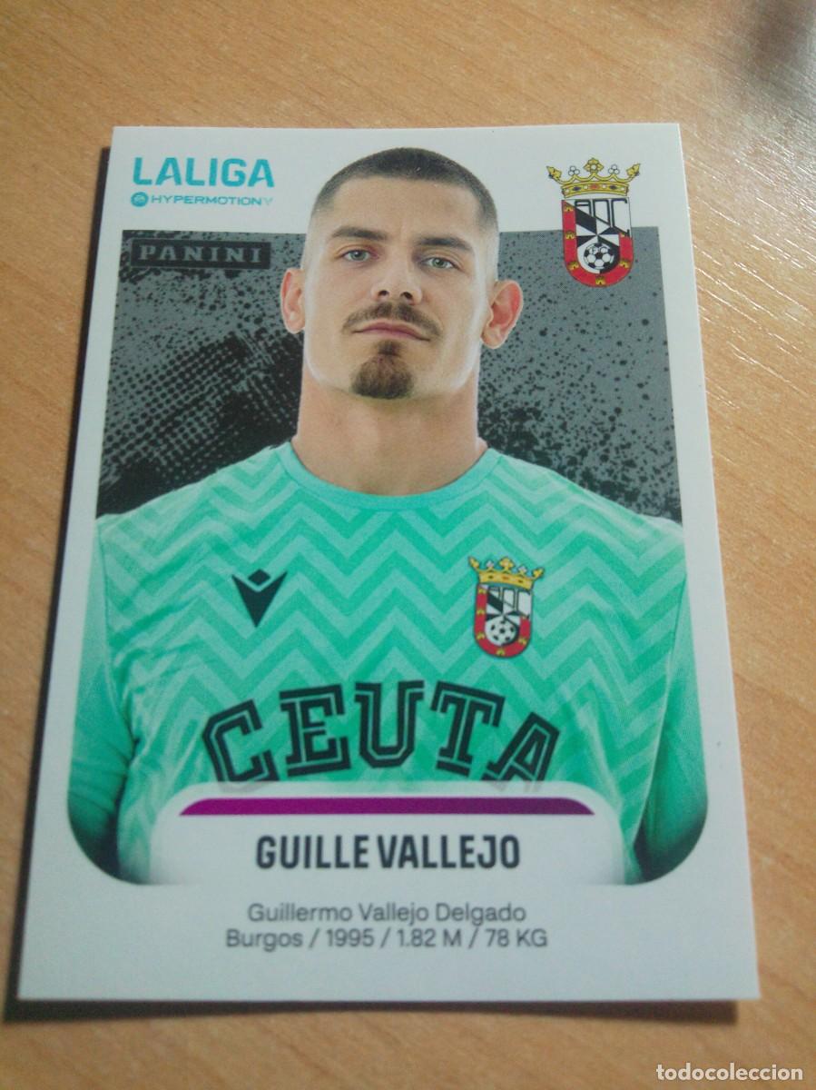 Cartes &agrave; collectionner de Football: 118 GUILLE VALLEJO DEL CEUTA 2&ordf; DIVISION HYPERMOTION 25 26 PANINI 2025 2026