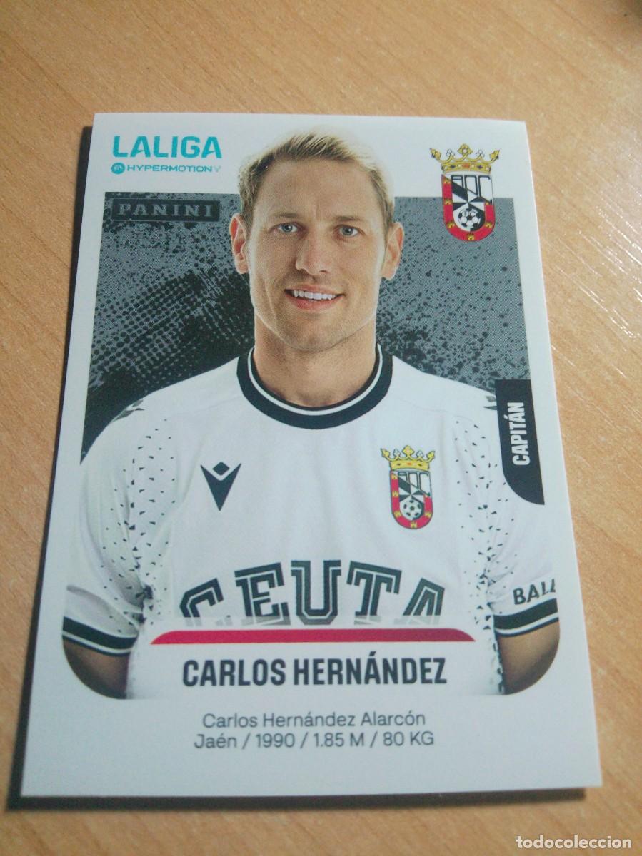 Figurine di Calcio: 121 CARLOS HERN&Aacute;NDEZ DEL CEUTA 2&ordf; DIVISION HYPERMOTION 25 26 PANINI 2025 2026