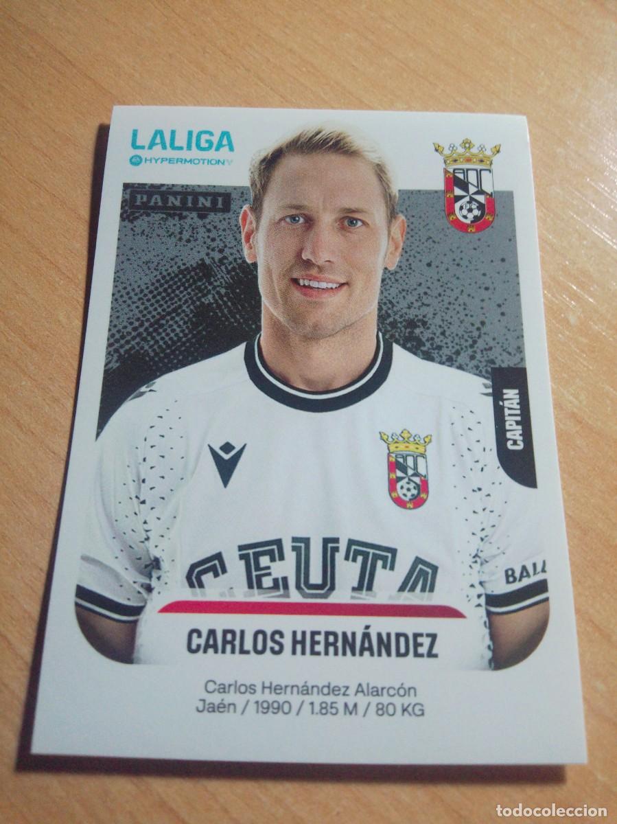 Figurine di Calcio: 121 CARLOS HERN&Aacute;NDEZ DEL CEUTA 2&ordf; DIVISION HYPERMOTION 25 26 PANINI 2025 2026