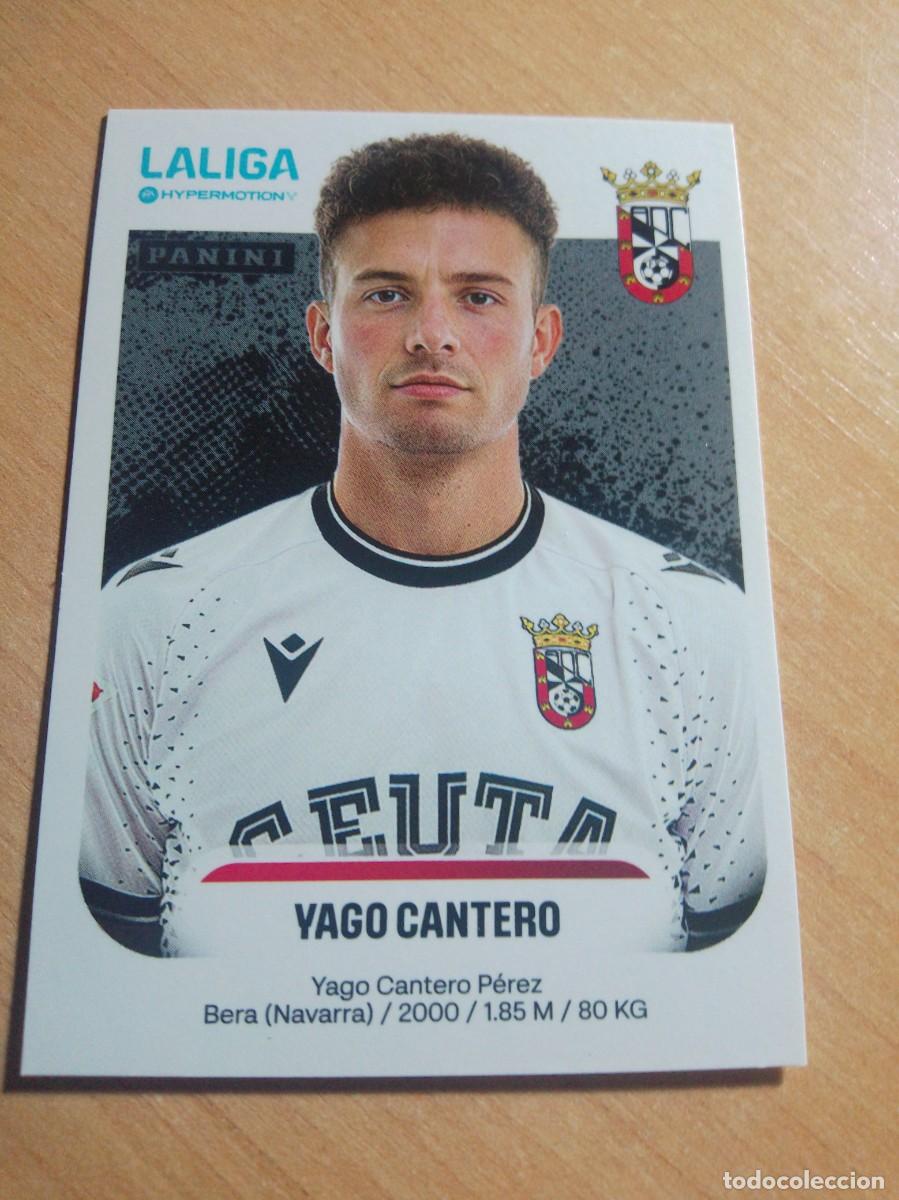Figurine di Calcio: 122 B YAGO CANTERO DEL CEUTA 2&ordf; DIVISION HYPERMOTION 25 26 PANINI 2025 2026