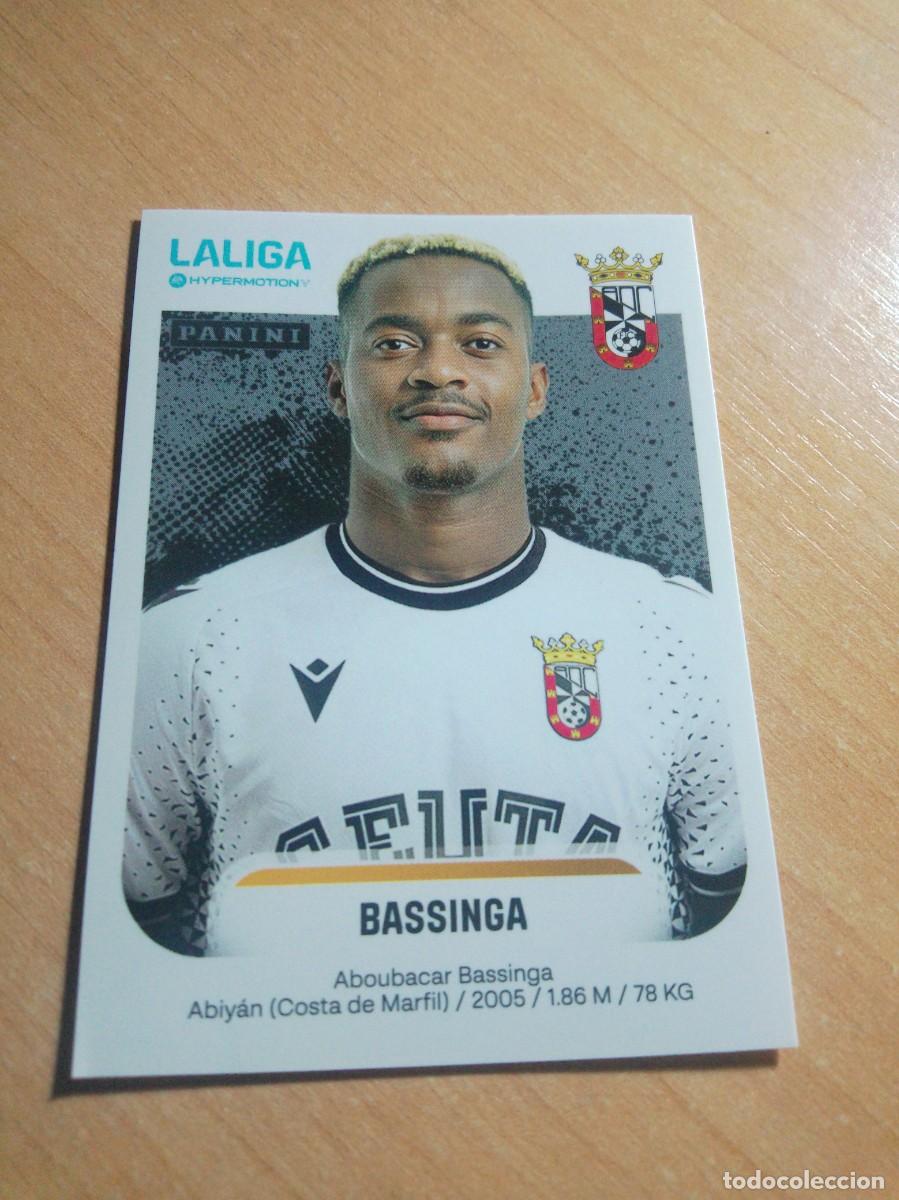 Fu&szlig;ball-Sticker: 125 BASSINGA DEL CEUTA 2&ordf; DIVISION HYPERMOTION 25 26 PANINI 2025 2026