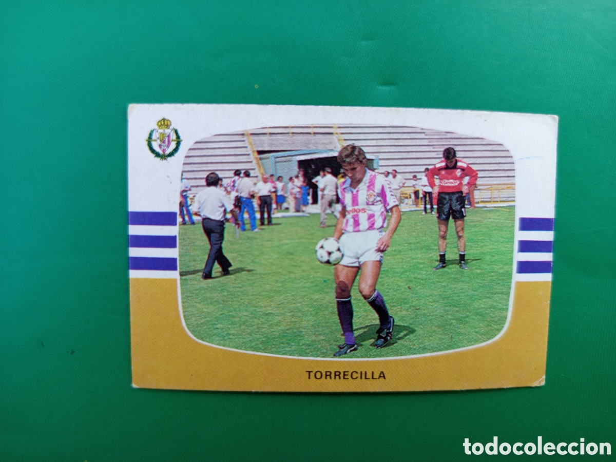 Cromos de f&uacute;tbol: ❇️ CROMO ⚽ TORRECILLA VALLADOLID &Uacute;LTIMOS FICHAJES 24 LIGA 84 85 1984 1985 CROMOS CANO ❇️