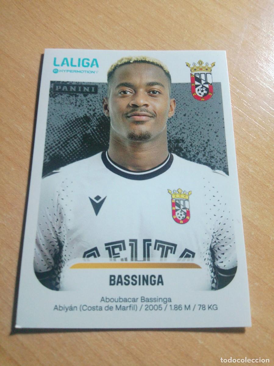 Football Stickers: 125 BASSINGA DEL CEUTA 2&ordf; DIVISION HYPERMOTION 25 26 PANINI 2025 2026