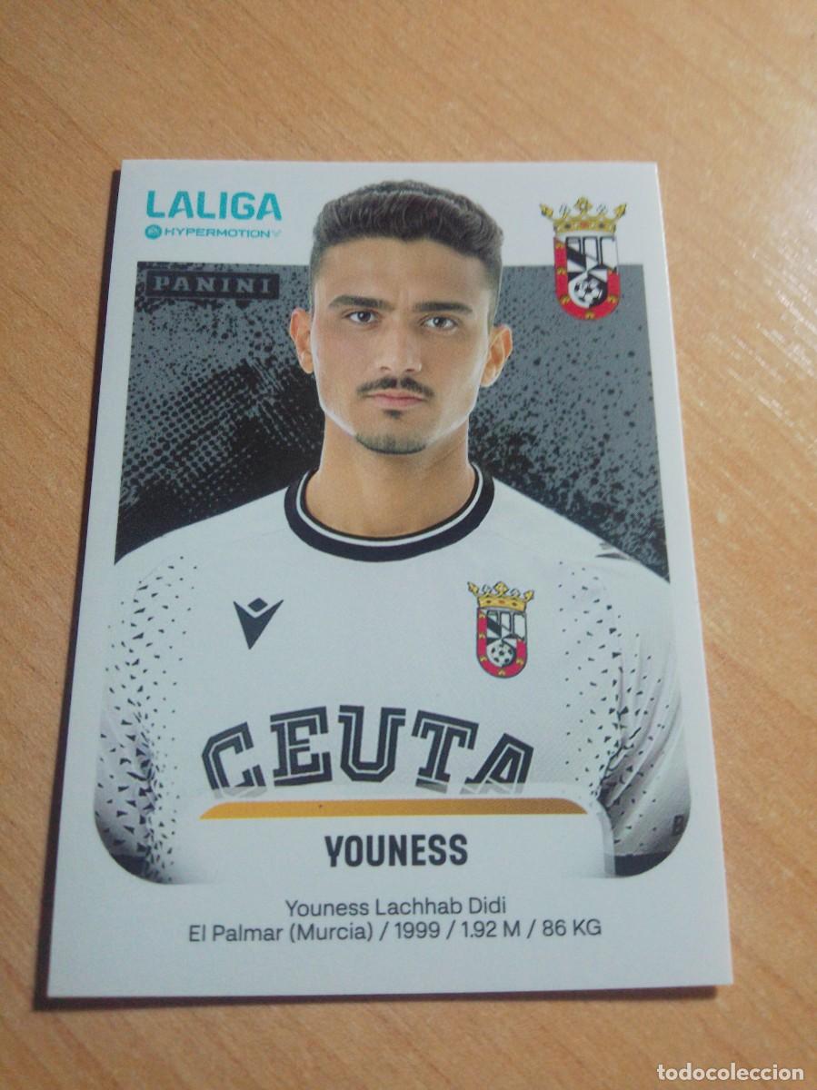 Fu&szlig;ball-Sticker: 126 YOUNNES DEL CEUTA 2&ordf; DIVISION HYPERMOTION 25 26 PANINI 2025 2026