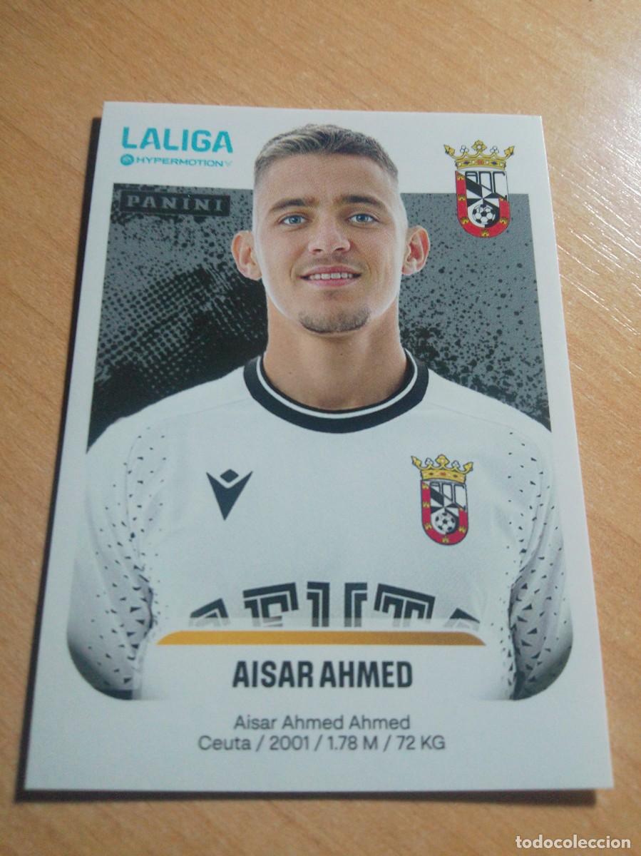 Cromos de f&uacute;tbol: 128 AISAR AHMED DEL CEUTA 2&ordf; DIVISION HYPERMOTION 25 26 PANINI 2025 2026