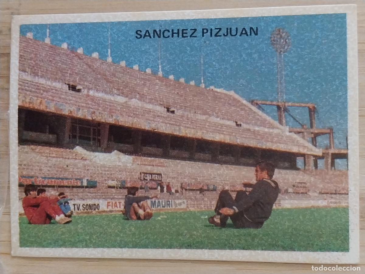 Cromos de F&uacute;tbol: SEVILLA SANCHEZ PIZJUAN 253 * ESTADIO LIGA 1975 75 76 ED MAGA CROMO SIN PEGAR NUNCA