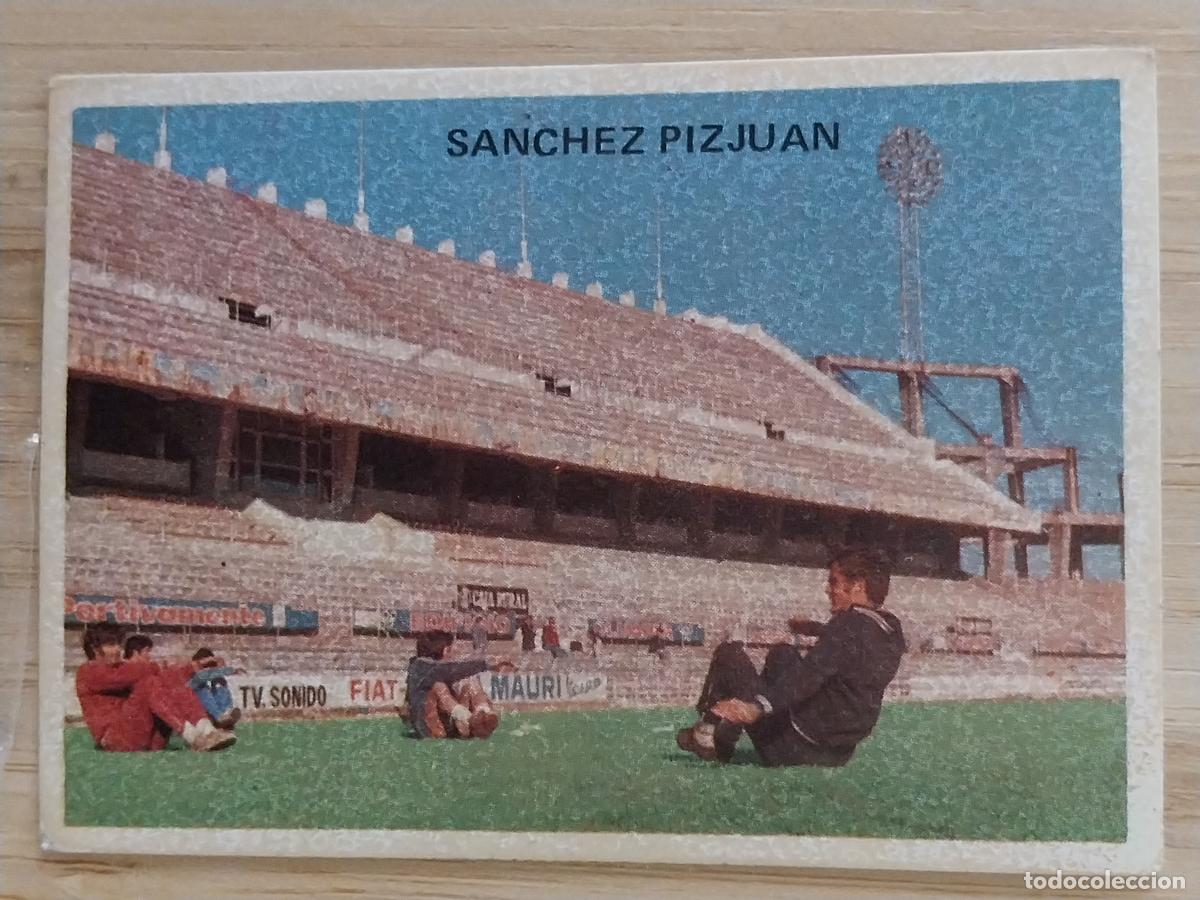 Cromos de F&uacute;tbol: SEVILLA SANCHEZ PIZJUAN 253 ESTADIO LIGA 1975 75 76 ED MAGA CROMO SIN PEGAR NUNCA