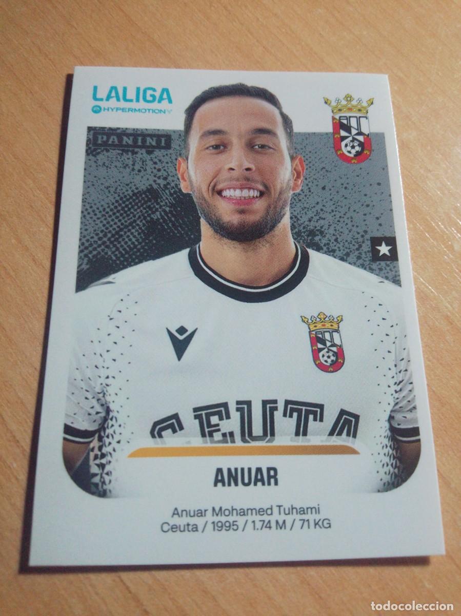 Cromos de F&uacute;tbol: 130 ANUAR DEL CEUTA 2&ordf; DIVISION HYPERMOTION 25 26 PANINI 2025 2026