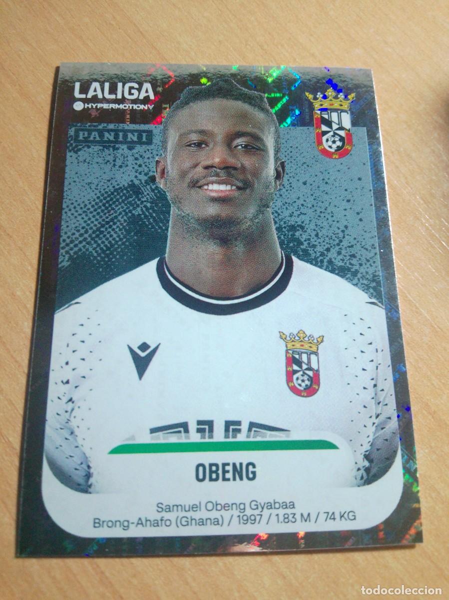 Cromos de F&uacute;tbol: 133 OBENG DEL CEUTA 2&ordf; DIVISION HYPERMOTION 25 26 PANINI 2025 2026