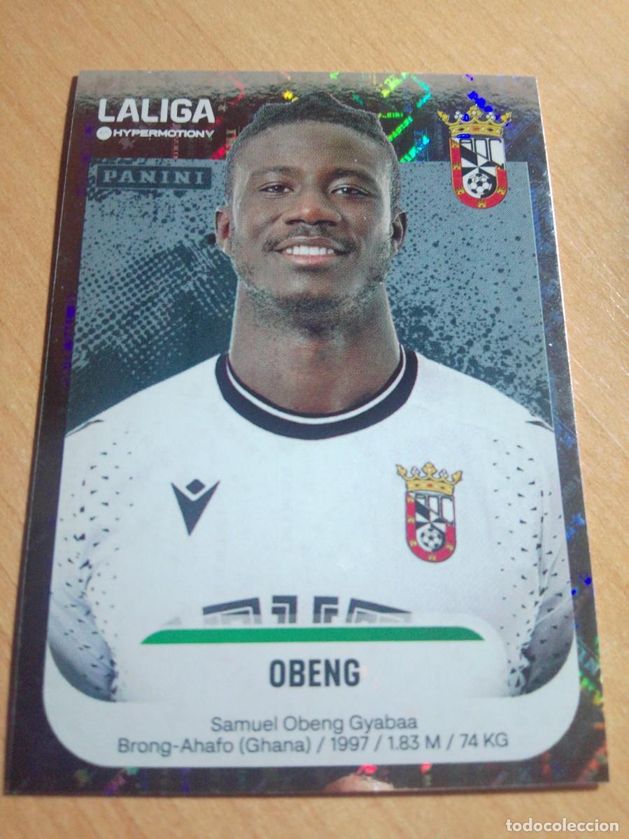 Cromos de F&uacute;tbol: 133 OBENG DEL CEUTA 2&ordf; DIVISION HYPERMOTION 25 26 PANINI 2025 2026
