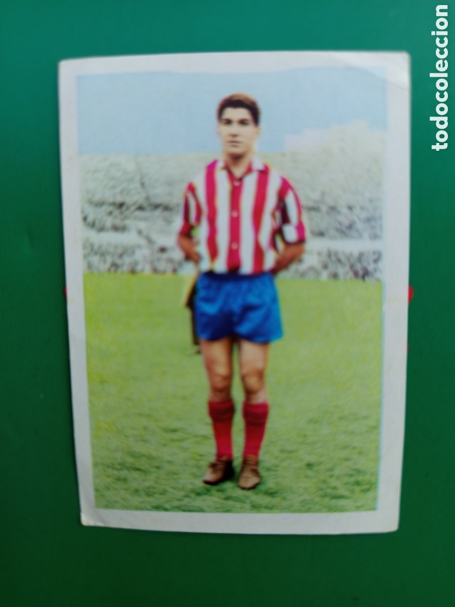 Cromos de F&uacute;tbol: ❇️ CROMO ⚽ COLLAR ATL&Eacute;TICO DE MADRID LIGA 62 63 1962 1963 ED. BARCICROM SIN PEGAR ❇️