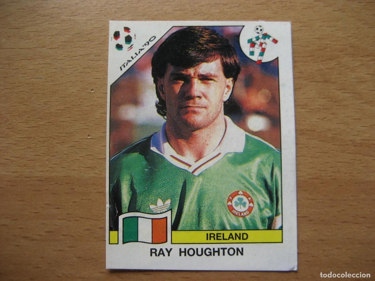Cromos de F&uacute;tbol: 1990 ITALIA 90 - N&ordm; 433 RAY HOUGHTON - IRLANDA - PANINI